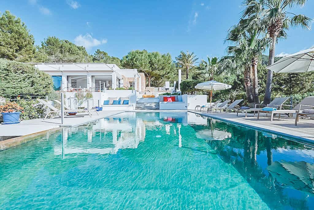 Villa Rental Ibiza - 6 Bedrooms - Balearic bliss - Villa Brielle - villa views