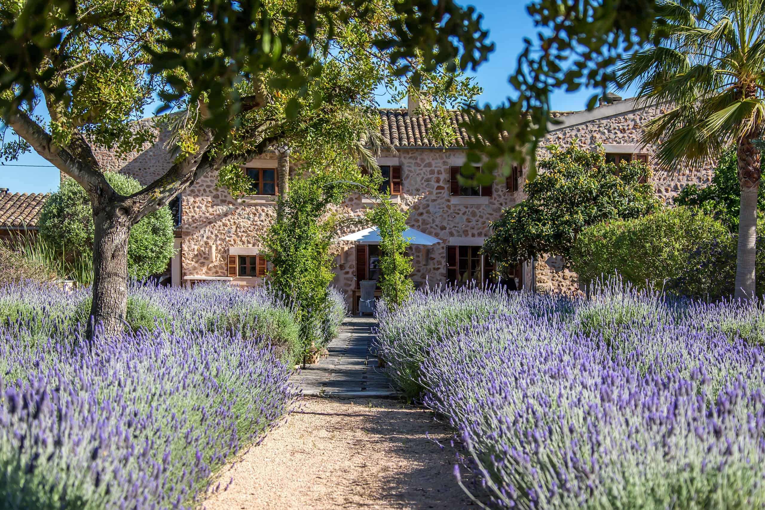 Villa Rental Mallorca - 4 Bedrooms - Balearic Bliss - Can Lavanda - gardens