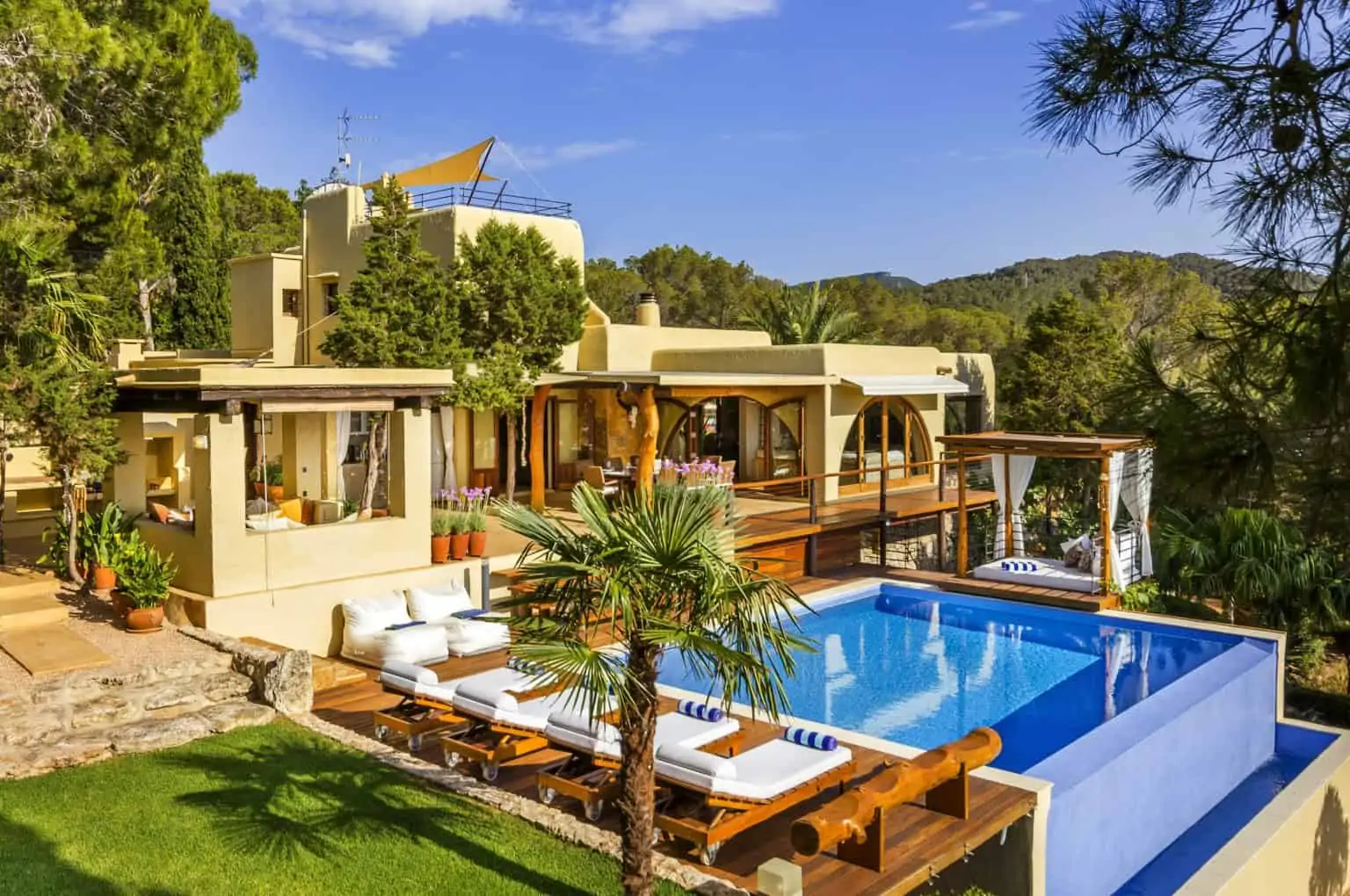 villa rental in ibiza with 4 bedrooms can elengeni balearic bliss